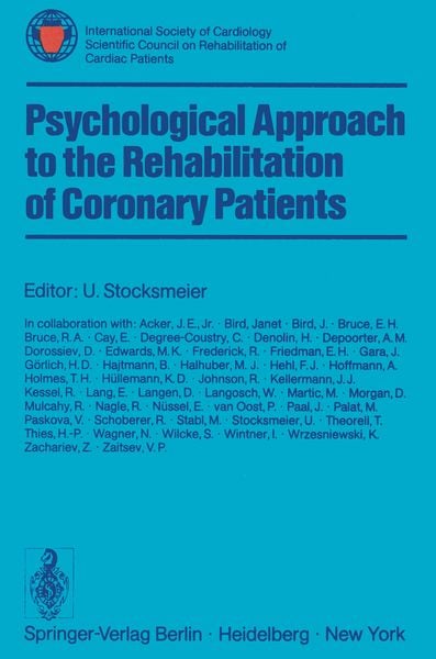 Produktbild: Psychological Approach to the Rehabilitation of Coronary Patients