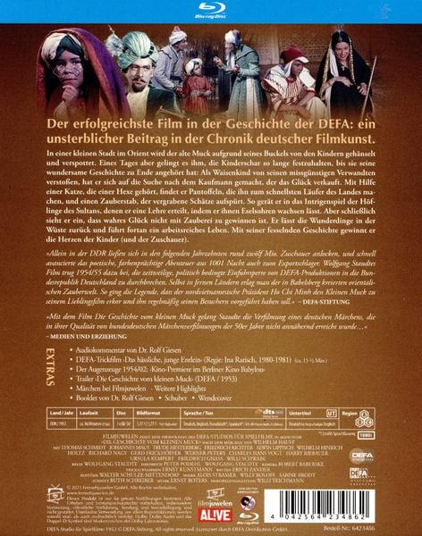 Produktbild: Die Geschichte vom kleinen Muck (1953) (Filmjuwelen / DEFA-M&auml;rchen)