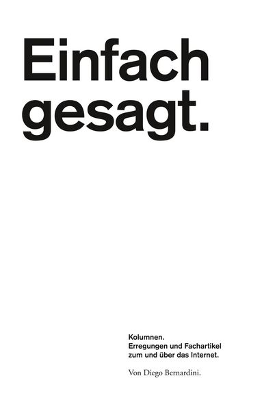 Produktbild: Einfach gesagt.