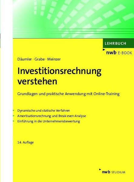 Produktbild: Investitionsrechnung verstehen