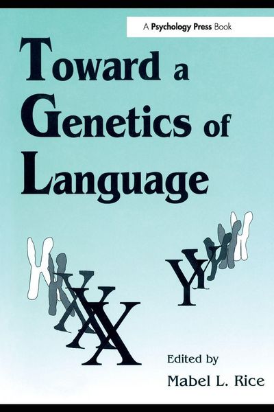 Produktbild: Toward A Genetics of Language