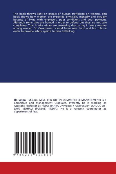 Produktbild: WOMEN RIGHTS AND HUMAN TRAFFICKING IN INDIA