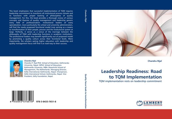 Produktbild: Leadership Readiness: Road to TQM Implementation