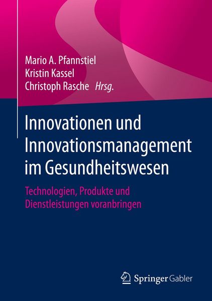 Produktbild: Innovationen und Innovationsmanagement im Gesundheitswesen