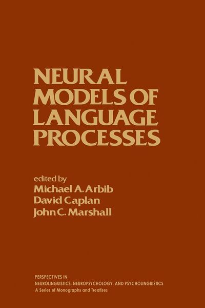 Produktbild: Neural Models of language Processes