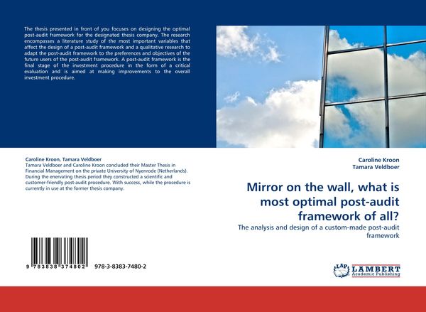 Produktbild: Mirror on the wall, what is most optimal post-audit framework of all?