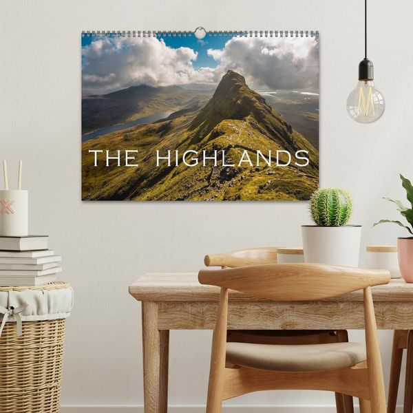 Produktbild: THE HIGHLANDS (Wall Calendar 2027 DIN A3 landscape), CALVENDO 12 Month Wall Calendar