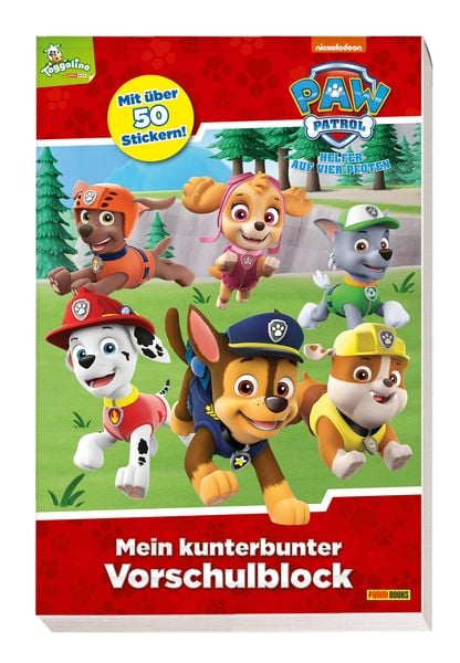PAW Patrol: Mein kunterbunter Vorschulblock, Taschenbuch von Panini, Panini, 9783833237263