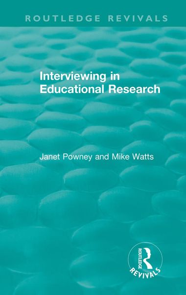 Produktbild: Interviewing in Educational Research