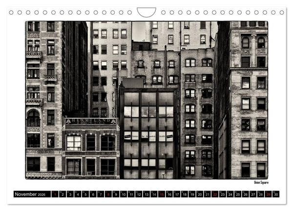 Produktbild: Manhattan Memories - Erinnerungen an New York (Wandkalender 2026 DIN A4 quer), CALVENDO Monatskalender