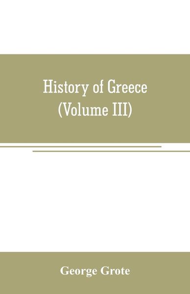 Produktbild: History of Greece (Volume III)
