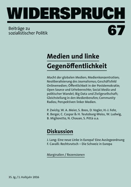 Produktbild: Widerspruch 67