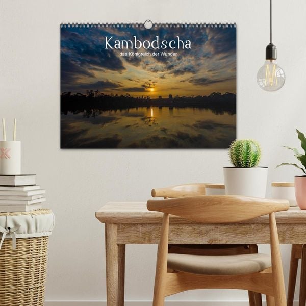 Produktbild: Kambodscha: das K&ouml;nigreich der Wunder (Wandkalender 2026 DIN A3 quer), CALVENDO Monatskalender
