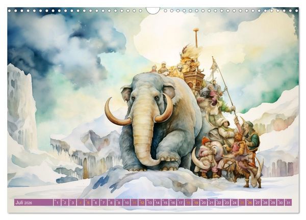 Produktbild: Ein Besuch in fernen Universen (Wandkalender 2026 DIN A3 quer), CALVENDO Monatskalender