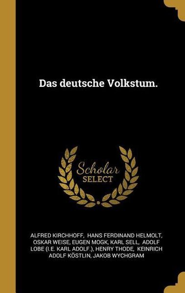 Produktbild: Das Deutsche Volkstum.