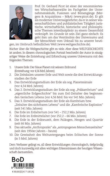 Produktbild: Weltgeschichte - Vom Urknall bis zur heutigen Welt im Umbruch - Band III