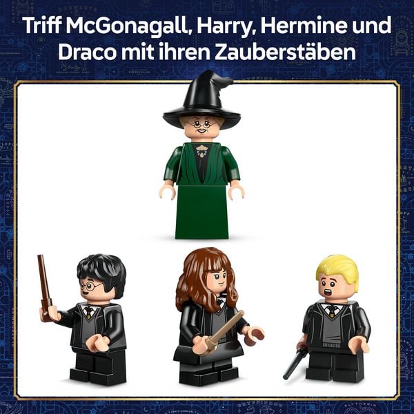 Produktbild: LEGO Harry Potter 76460 Schloss Hogwarts: Auswahlzeremonie Sprechenden