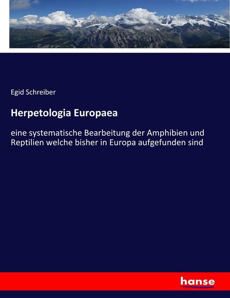 Produktbild: Herpetologia Europaea