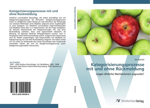 Produktbild: Kategorisierungsprozesse mit und ohne R&uuml;ckmeldung