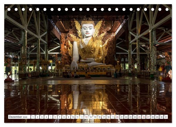 Produktbild: Siddhartha Gautama - Buddha (Tischkalender 2026 DIN A5 quer), CALVENDO Monatskalender
