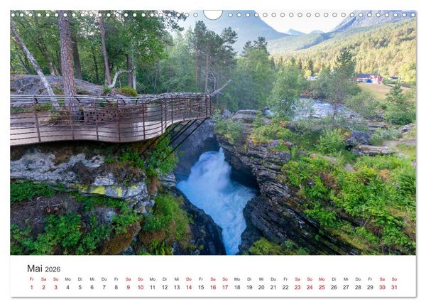 Produktbild: Norwegen in Bildern (Wandkalender 2026 DIN A3 quer), CALVENDO Monatskalender