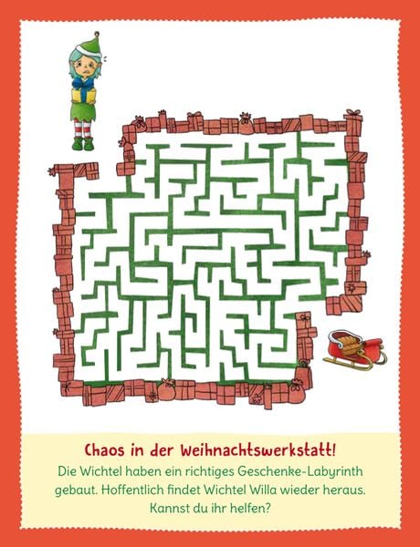 Produktbild: Mein gro&szlig;er R&auml;tselblock Weihnachten
