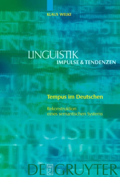 Produktbild: Tempus im Deutschen