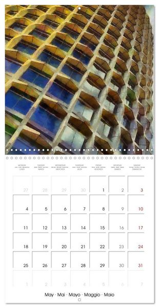 Produktbild: Brutalist Architecture of London (Wall Calendar 2026 12 &times; 12 Inch) CALVENDO 12 Month Wall Calendar