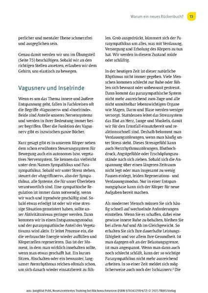 Neurozentriertes Training bei Rückenschmerzen