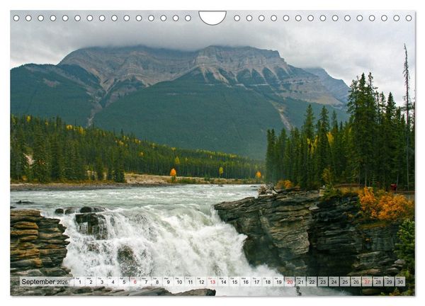 Produktbild: Indian Summer in the Canadian Rockies (Wall Calendar 2026 DIN A4 landscape), CALVENDO 12 Month Wall Calendar