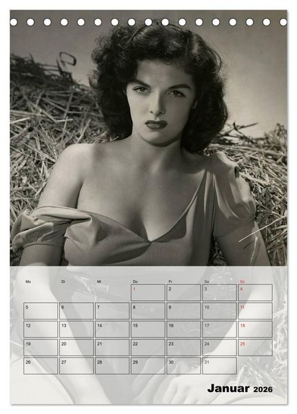 Produktbild: Filmstars der goldenen Leinwandjahre (Tischkalender 2026 DIN A5 hoch), CALVENDO Monatskalender