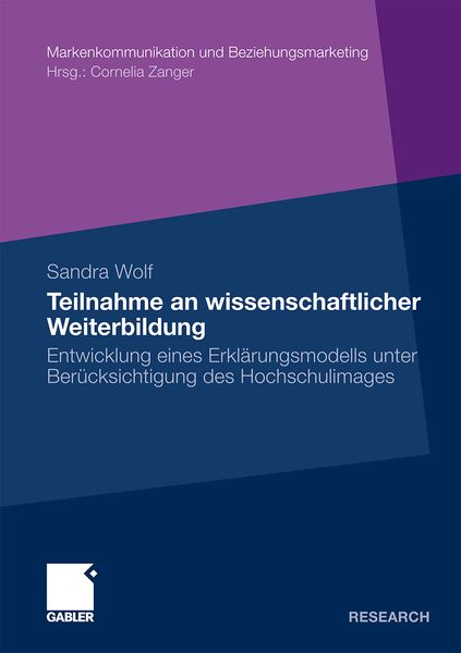 Produktbild: Teilnahme an wissenschaftlicher Weiterbildung