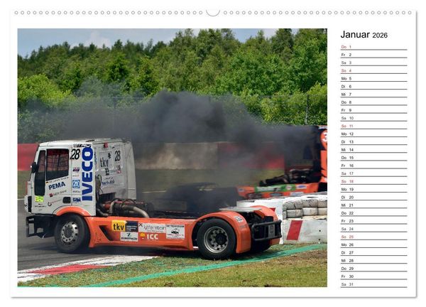 Produktbild: Faszination Motorsport am N&uuml;rburgring (Wandkalender 2026 DIN A2 quer), CALVENDO Monatskalender