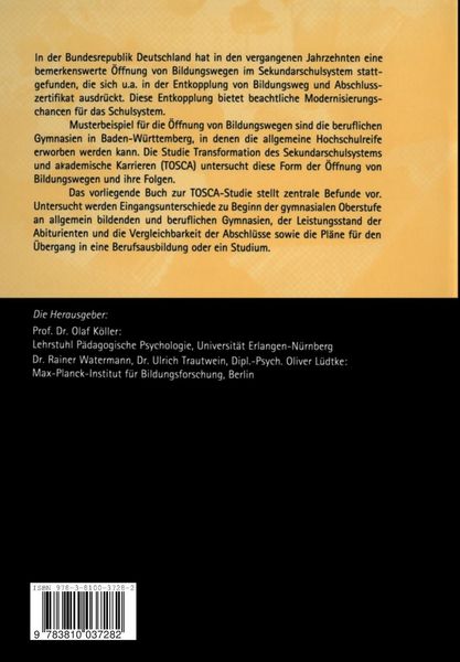 Produktbild: Wege zur Hochschulreife in Baden-W&uuml;rttemberg
