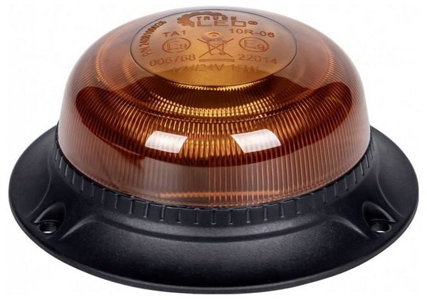 Produktbild: SecoR&uuml;t Rundumleuchte ALR0201 12 V/DC, 24 V/DC &uuml;ber Bordnetz Magnet-Befestigung, Magnetfu&szlig; Orange