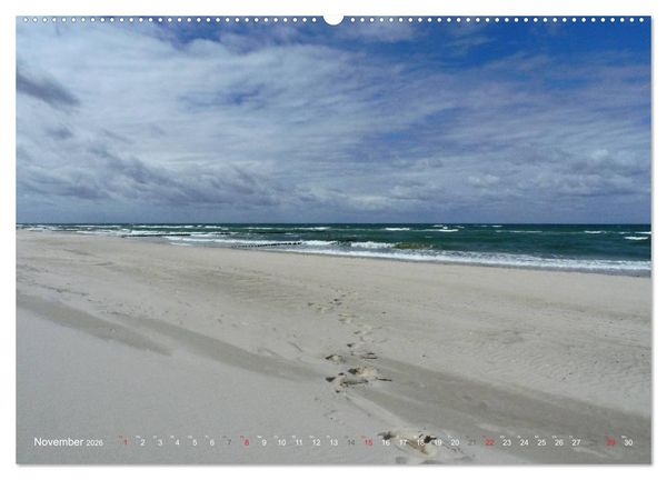 Produktbild: Wo de Ostseewellen trecken an den Strand 2026 (Wandkalender 2026 DIN A2 quer), CALVENDO Monatskalender