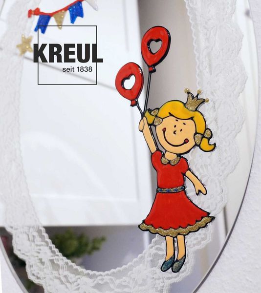 Produktbild: KREUL Window Color Set Glitzerwelt 6 x 80 ml