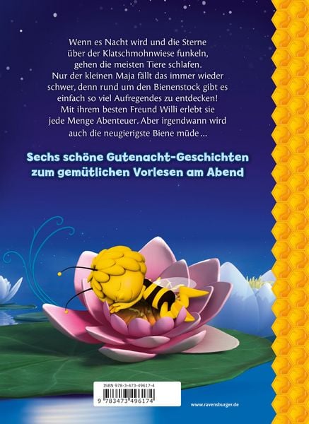Produktbild: Die Biene Maja - Die sch&ouml;nsten Gutenachtgeschichten