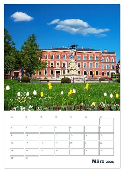 Produktbild: Zeit fuer Goerlitz-Planer &ndash; Fuer Herz und Heimatgefuehl (Wandkalender 2026 DIN A3 hoch), CALVENDO Monatskalender