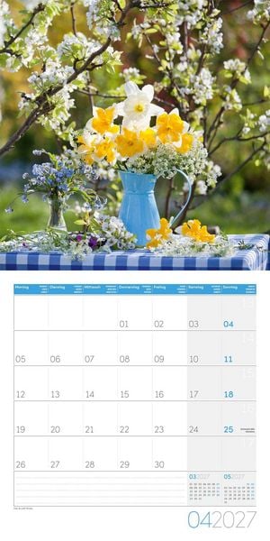 Produktbild: Blumenzauber Kalender 2027 - 30x30 - Art12
