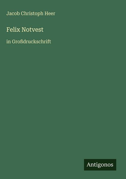 Produktbild: Felix Notvest