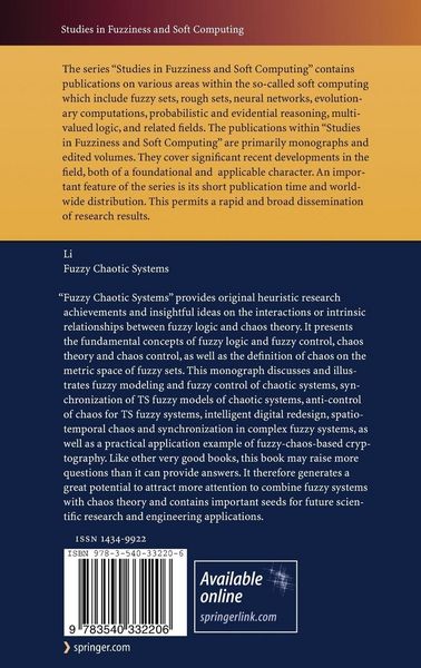 Produktbild: Fuzzy Chaotic Systems