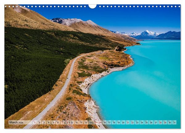 Produktbild: New Zealand - At the end of the world (Wall Calendar 2026 DIN A3 landscape), CALVENDO 12 Month Wall Calendar