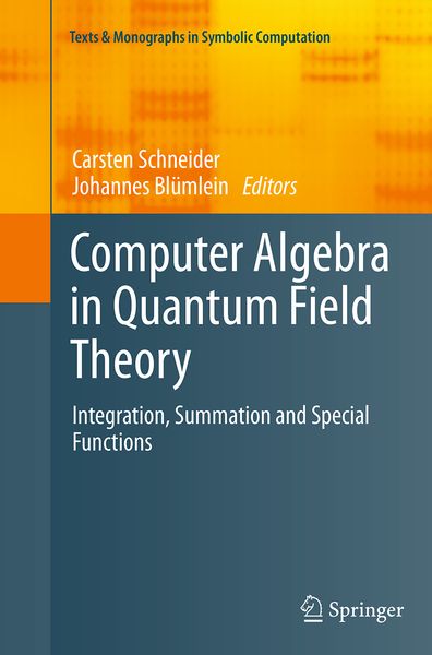 Produktbild: Computer Algebra in Quantum Field Theory