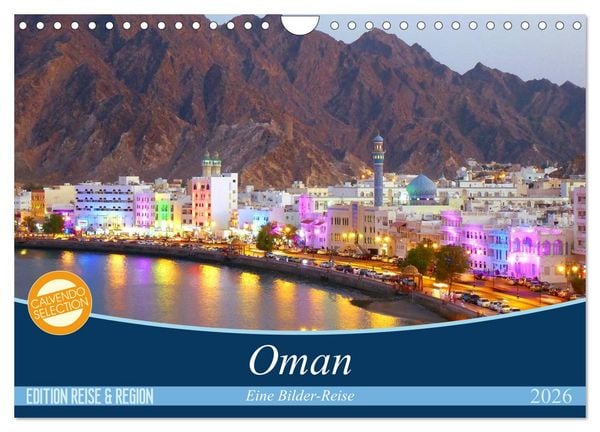 Produktbild: Oman - Eine Bilder-Reise (Wandkalender 2026 DIN A4 quer), CALVENDO Monatskalender