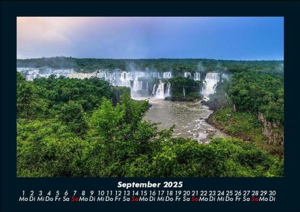 Produktbild: Wasserf&auml;lle 2025 Fotokalender DIN A5