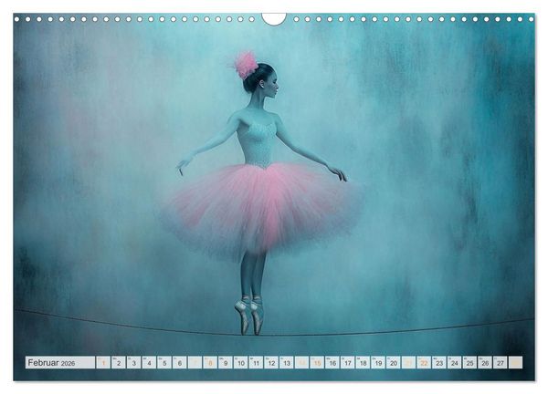 Produktbild: Im Pas de Deux mit der Stille (Wandkalender 2026 DIN A3 quer), CALVENDO Monatskalender