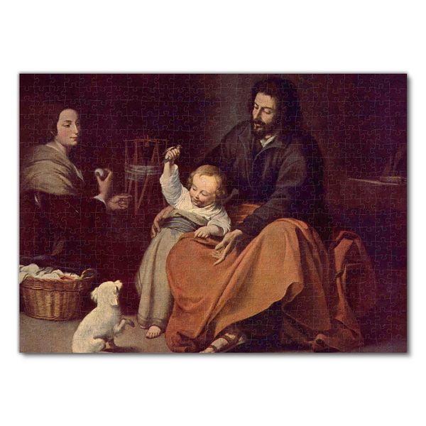 Produktbild: Lais Puzzle Bartolom&eacute; Esteban Perez Murillo - Heilige Familie mit dem V&ouml;gelchen 500 Teile