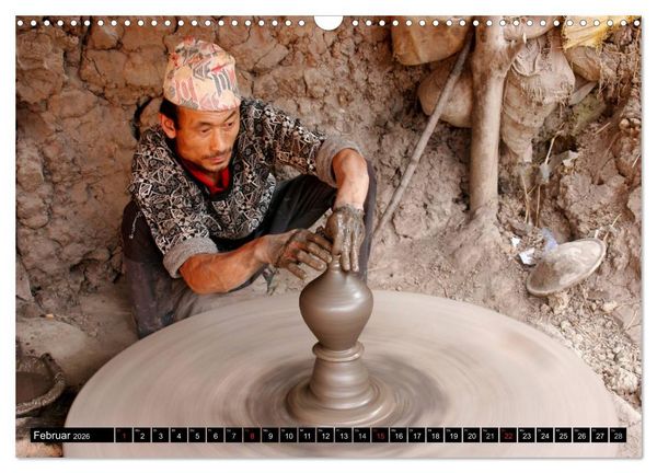 Produktbild: Nepal - Kathmandutal (Wandkalender 2026 DIN A3 quer), CALVENDO Monatskalender
