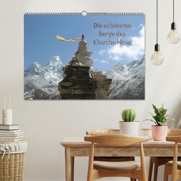 Produktbild: Die sch&ouml;nsten Berge des Khumbu Himal (Wandkalender 2026 DIN A2 quer), CALVENDO Monatskalender